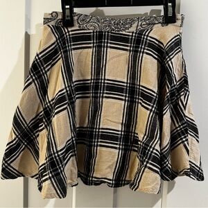Plaid Skirt